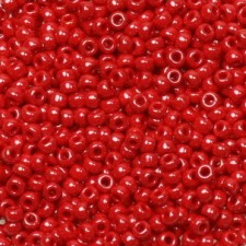 Miyuki rocailles Perlen 11/0 - Opaque luster red 11-426